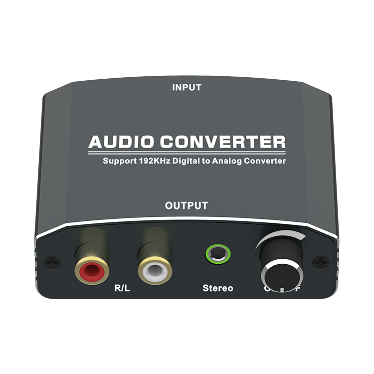 Digital to Analog Audio Converter With Amplifier