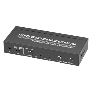 HDMI 4x1 Switcher (3D ARC Audio EDID setting 5.1CH/ADV/2CH)