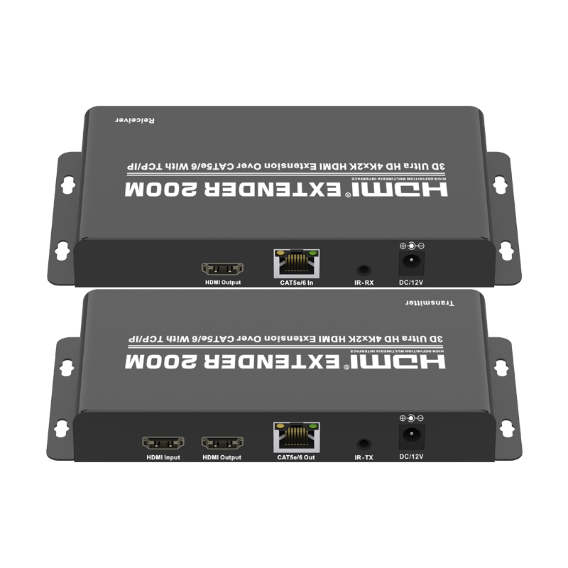 HDMI 4K Extender Over Single CAT5e/6 With TCP/IP（200M）