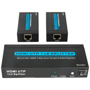 HDMI 1x2 60M UTP Splitter(3D Full HD 1080P)
