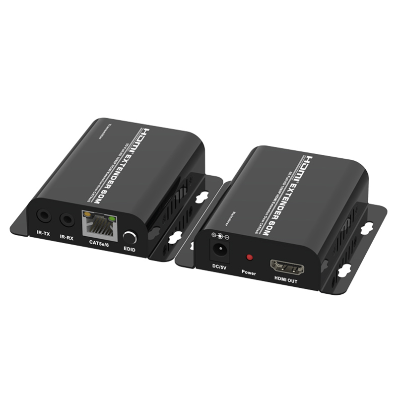 HDMI 60M Extender Over CAT5e/6 With Dual IR(3D Full HD 1080P)