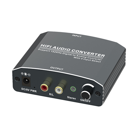 digital to analog audio converter box
