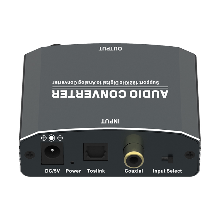 Digital to Analog Audio Converter With Amplifier